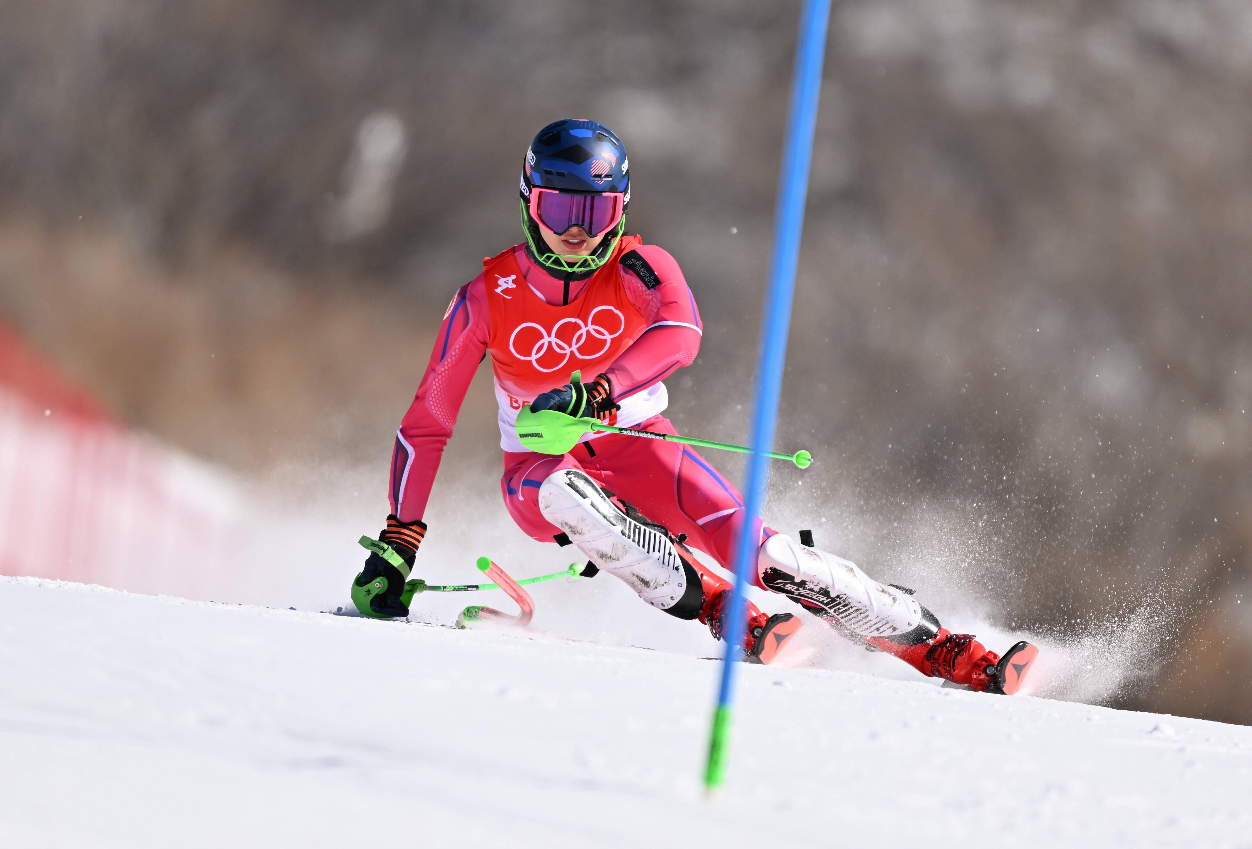 挪威运动员勇夺高山滑雪比赛 挪威运动员勇夺高山滑雪比赛