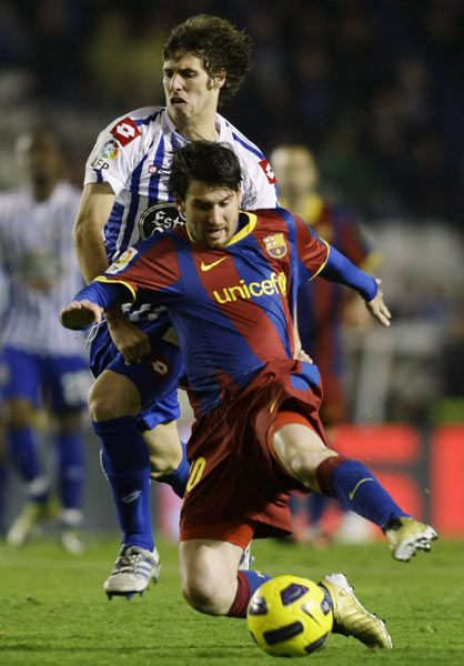 梅西再次破门，巴萨继续高歌猛进